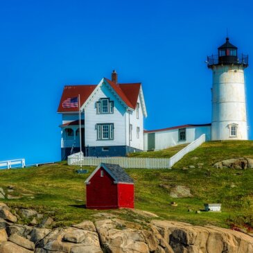 Vistas cativantes: A Cliff House em Cape Neddick, Maine, está no topo da lista de hotéis exclusivos dos EUA