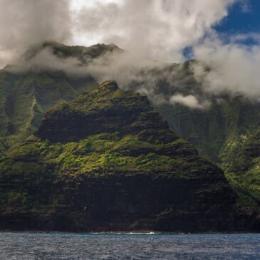 Grande construção em curso no Parque Nacional dos Vulcões do Havai